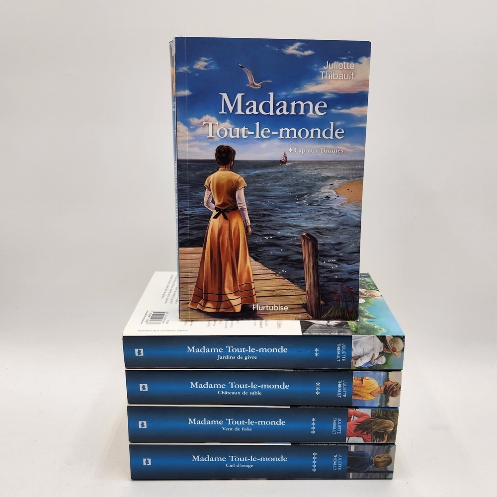Madame Tout le‎ Monde Lot 1-5 Complete Series Juliette Thibault French Books
